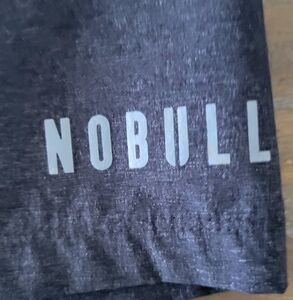 NOBULL Men's Stretch Woven Short 9" Graphite Heather Color